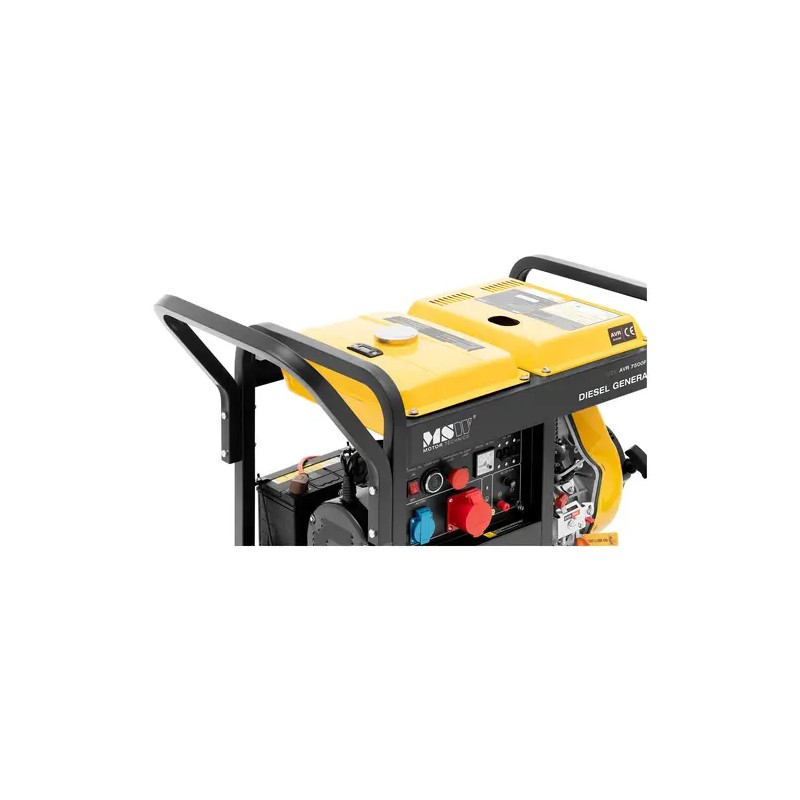 Diesel-varavirtageneraattori 2500/7500 W 8,75 kVA 230/400 V AVR Euro 5
