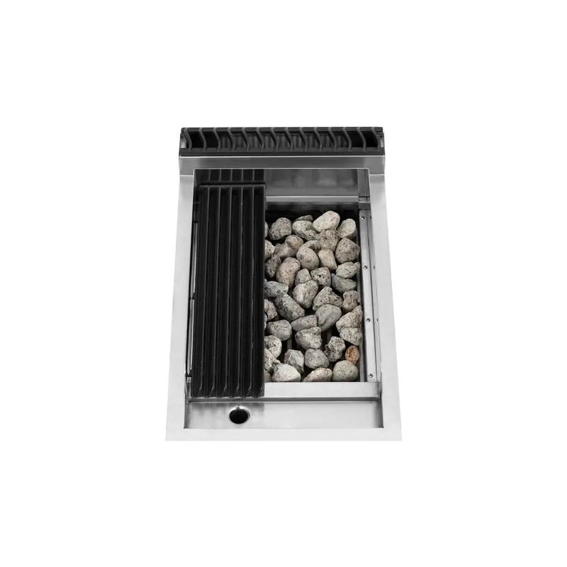 Royal Catering Lavakivigrilli 8 kW 50-460 °C LPG/maakaasu
