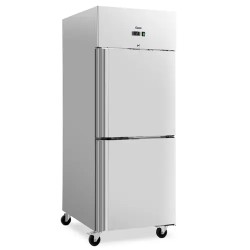 Royal Catering Gastro kylmäkaappi 750 l ruostumaton teräs 2 ovea