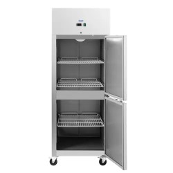 Royal Catering Gastro-kylmäkaappi 750 l ruostumaton teräs 2 ovea