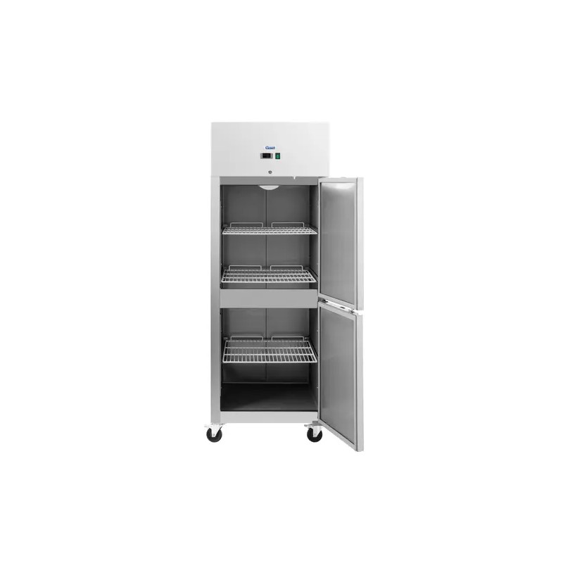 Royal Catering Gastro-kylmäkaappi 750 l ruostumaton teräs 2 ovea