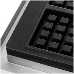 Royal Catering RC-WM201 kaksoisvohelirauta belgialaisiin vohveleihin, 2 x 2 000 W