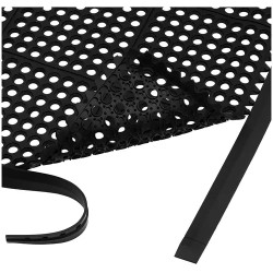 Viimeistelylista rengaskumimatolle 110050276, 95 x 6 x 1 cm, musta