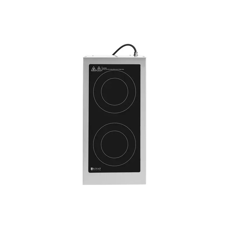 Royal Catering induktiokeittotaso, 2 x 26 cm, 3000 W, 60–240 °C