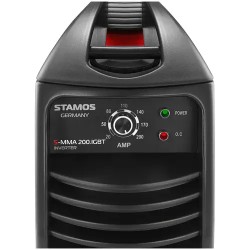 Stamos Germany S-MMA 200.IGBT MMA-hitsaussetti ja Firestarter 500 automaattikypärä, 200 A