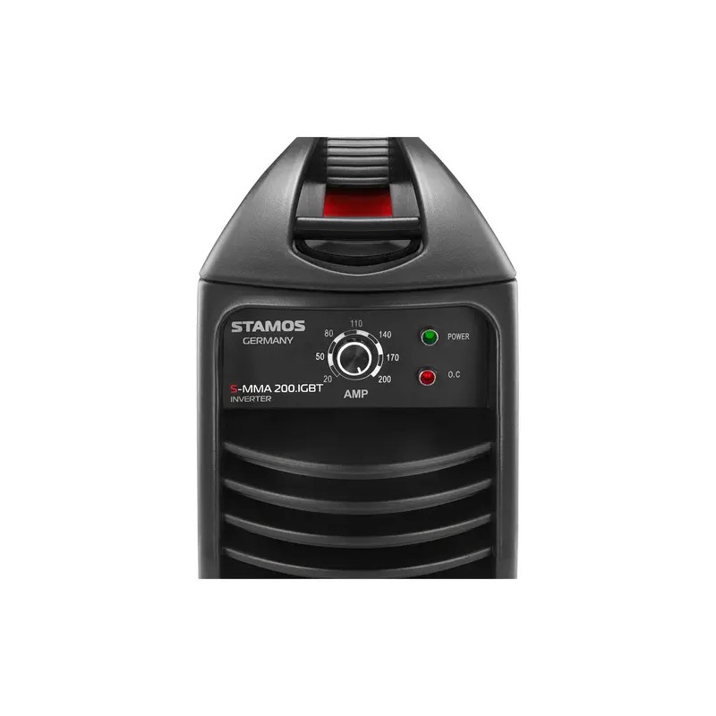Stamos Germany S-MMA 200.IGBT MMA-hitsaussetti ja Firestarter 500 automaattikypärä, 200 A