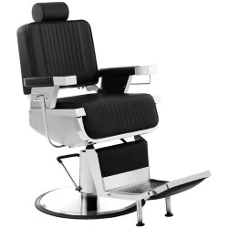 Luxuria Black kampaajan tuoli musta hydraulinen korkeussäätö 64 77 cm