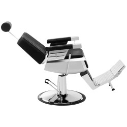 Luxuria Black kampaajan tuoli, musta, hydraulinen korkeussäätö 64-77 cm