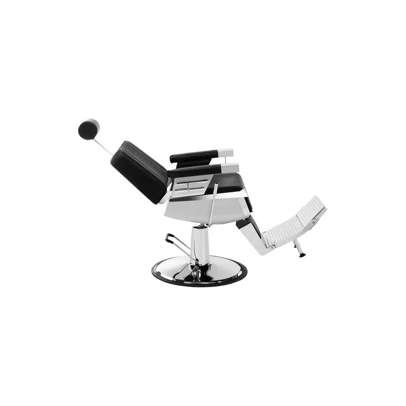 Luxuria Black kampaajan tuoli, musta, hydraulinen korkeussäätö 64-77 cm
