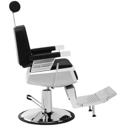 Luxuria Black kampaajan tuoli, musta, hydraulinen korkeussäätö 64-77 cm