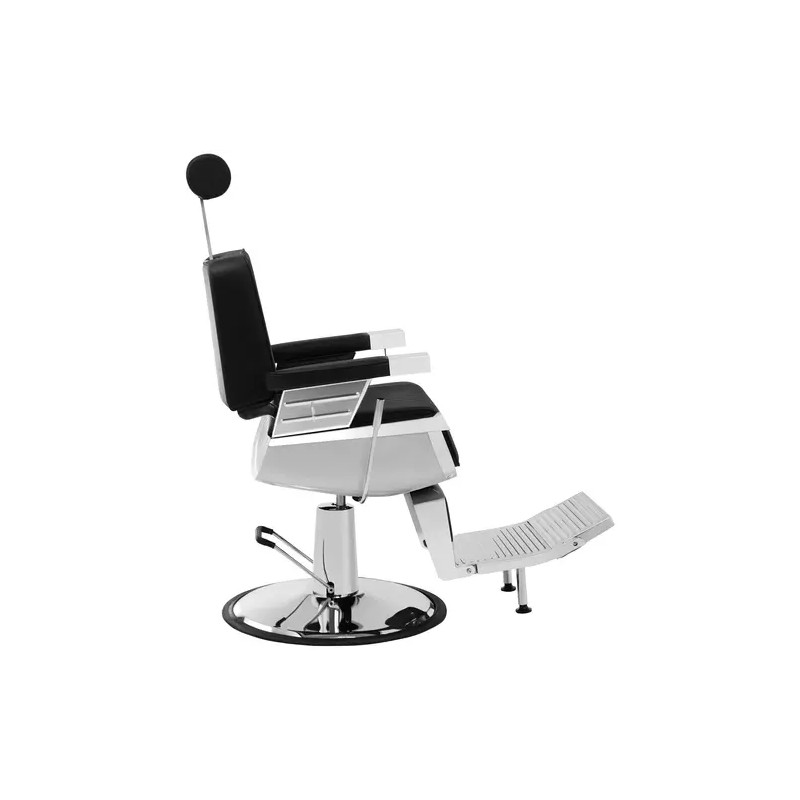 Luxuria Black kampaajan tuoli, musta, hydraulinen korkeussäätö 64-77 cm