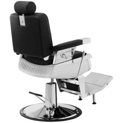 Luxuria Black kampaajan tuoli, musta, hydraulinen korkeussäätö 64-77 cm