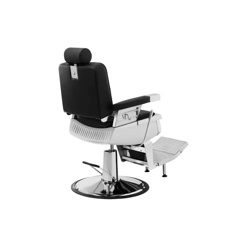 Luxuria Black kampaajan tuoli, musta, hydraulinen korkeussäätö 64-77 cm