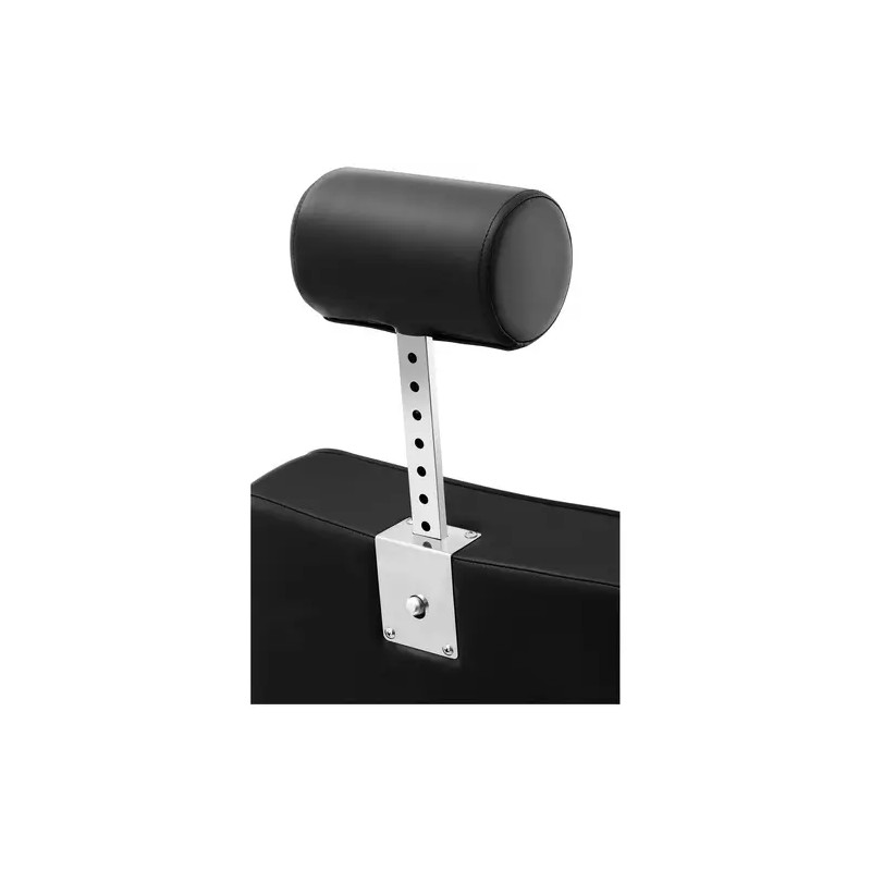 Luxuria Black kampaajan tuoli, musta, hydraulinen korkeussäätö 64-77 cm