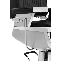 Luxuria Black kampaajan tuoli, musta, hydraulinen korkeussäätö 64-77 cm