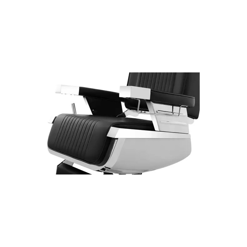 Luxuria Black kampaajan tuoli, musta, hydraulinen korkeussäätö 64-77 cm