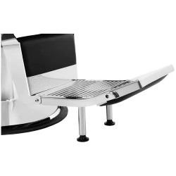 Luxuria Black kampaajan tuoli, musta, hydraulinen korkeussäätö 64-77 cm