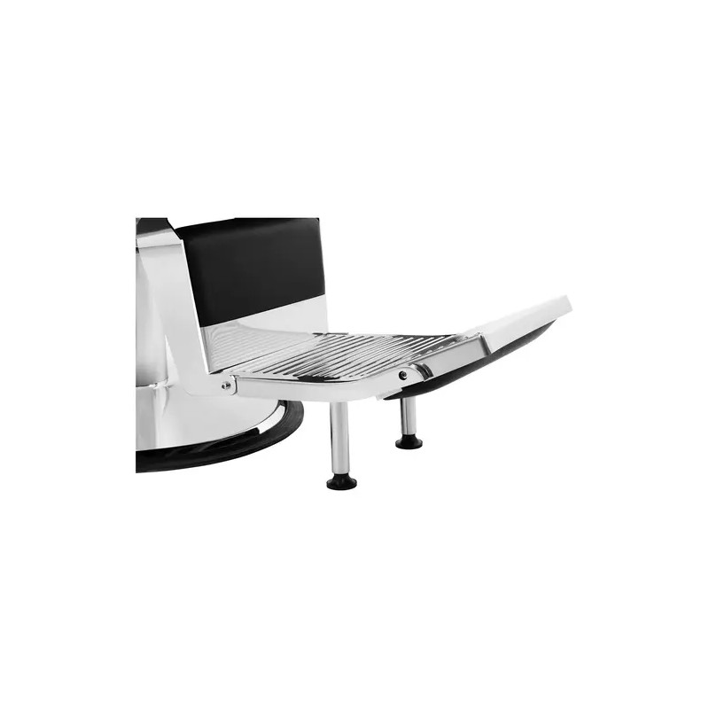 Luxuria Black kampaajan tuoli, musta, hydraulinen korkeussäätö 64-77 cm