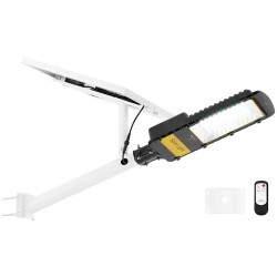 Aurinkokennovalaisin 200 W 6000 6500 K IP65 kaukosäätimellä