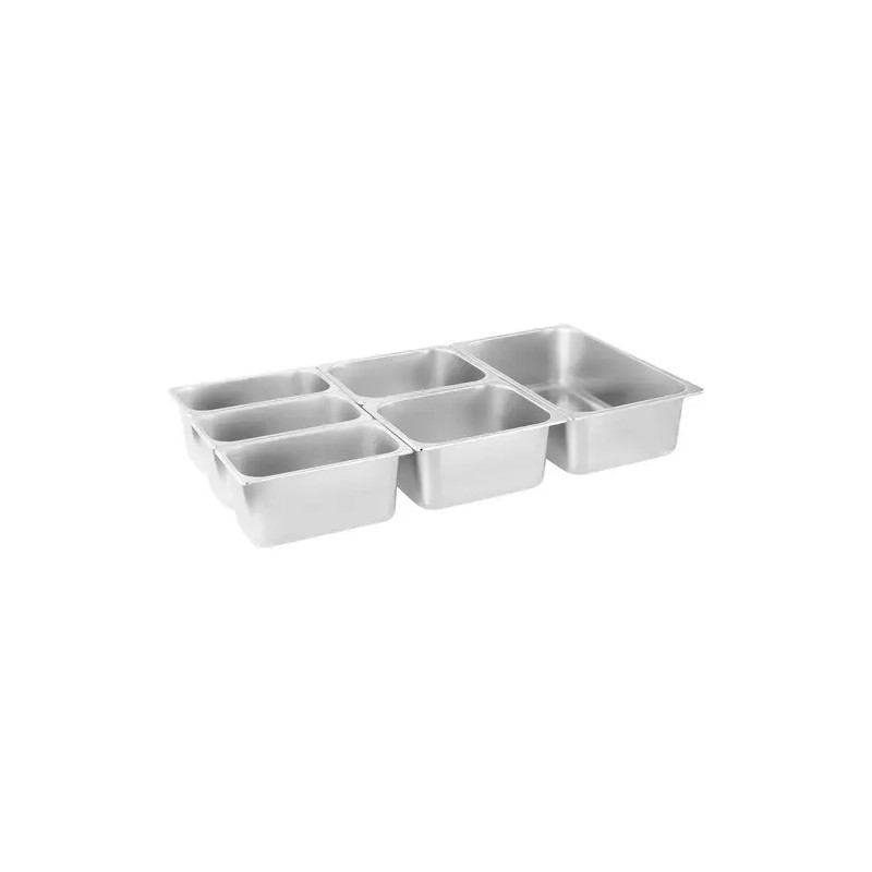 Royal Catering Bain Marie kuivalämmitys 6 GN lihaliitteellä