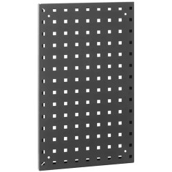 MSW Modulaarinen työpajakaappi 132 x 42,7 cm rullakonteilla ja reikälevyllä
