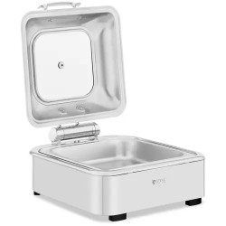 Royal Catering Chafing Dish ruokalämmitin GN 2 3 5 3 l lasikannella