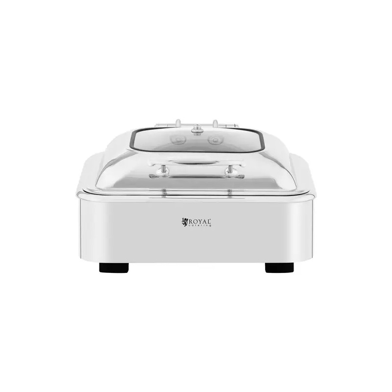 Royal Catering Chafing Dish ruokalämmitin GN 2/3 5,3 l lasikannella