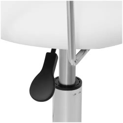 Lapsille tarkoitettu kampaajan tuoli, valkoinen, korkeussäädettävä 860-1110 mm, max 125 kg