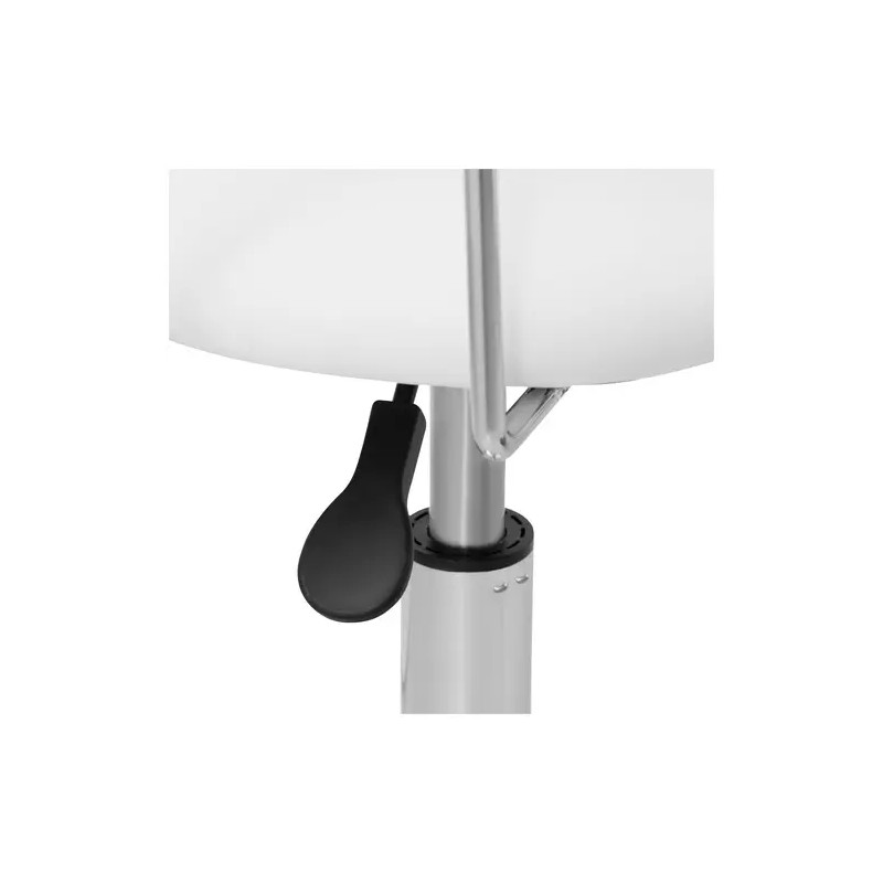 Lapsille tarkoitettu kampaajan tuoli, valkoinen, korkeussäädettävä 860-1110 mm, max 125 kg