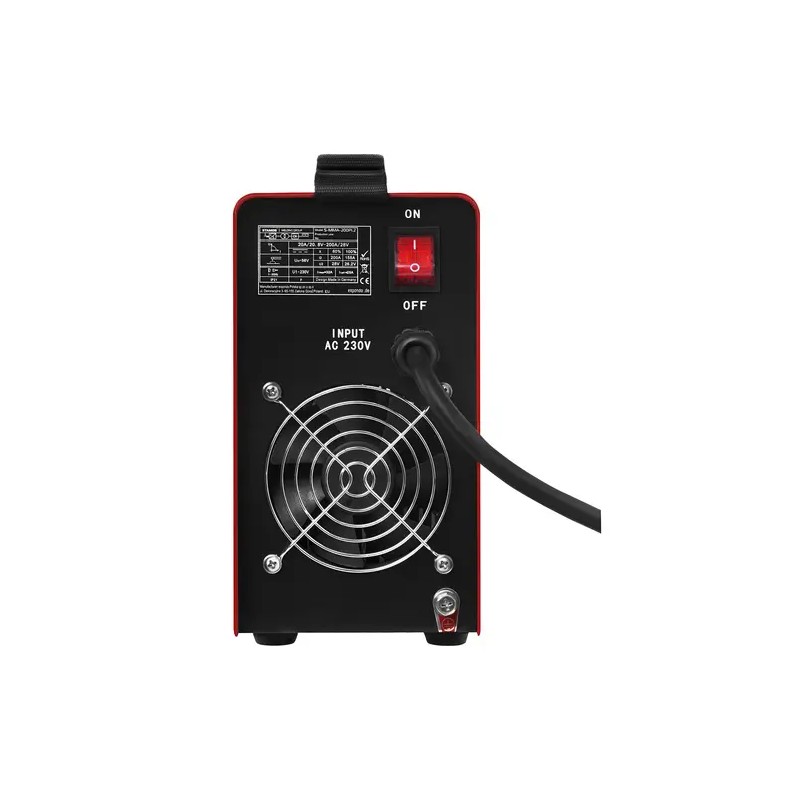 Stamos Germany S-MMA-200PI.2 elektrodihitsauskone 200 A Hot Start LED-näytöllä