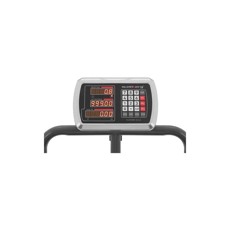 Steinberg Systems SBS-PF-600/100W alustavaaka 600 kg 0,1 kg 60 x 50 cm LED pyörillä