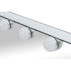 Marlene meikkipeili led-valoilla ja usb-portilla kylpyhuoneeseen