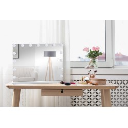 Marlene meikkipeili led-valoilla ja usb-portilla kylpyhuoneeseen