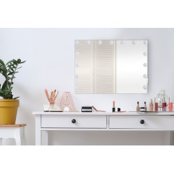 Marlene meikkipeili led-valoilla ja usb-portilla kylpyhuoneeseen