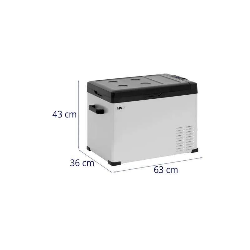 Autojääkaappi ja pakastin 40 l 12/24 V / 100-240 V LED-näyttö ja App-ohjaus