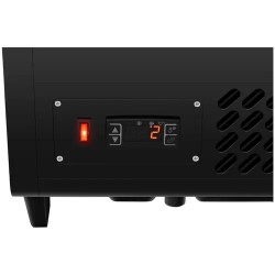 Royal Catering RCCC-100-BT kylmävitriini 100 l, 3 tasoa, musta