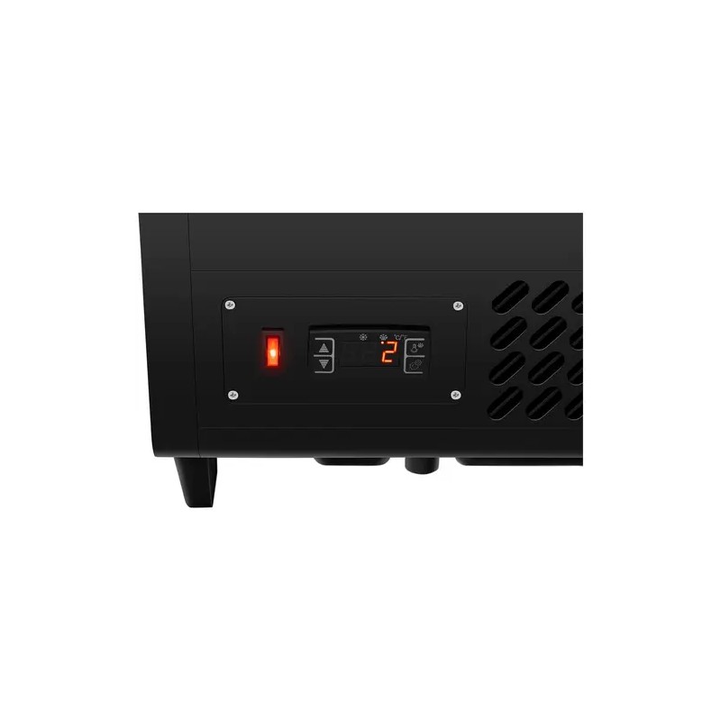 Royal Catering RCCC-100-BT kylmävitriini 100 l, 3 tasoa, musta