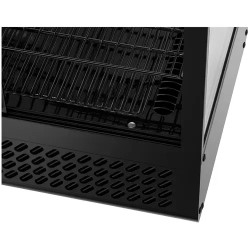 Royal Catering RCCC-100-BT kylmävitriini 100 l, 3 tasoa, musta