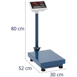Steinberg Systems SBS-PF-100A8 alustavaaka 100 kg / 0,01 kg 40 x 30 cm LED