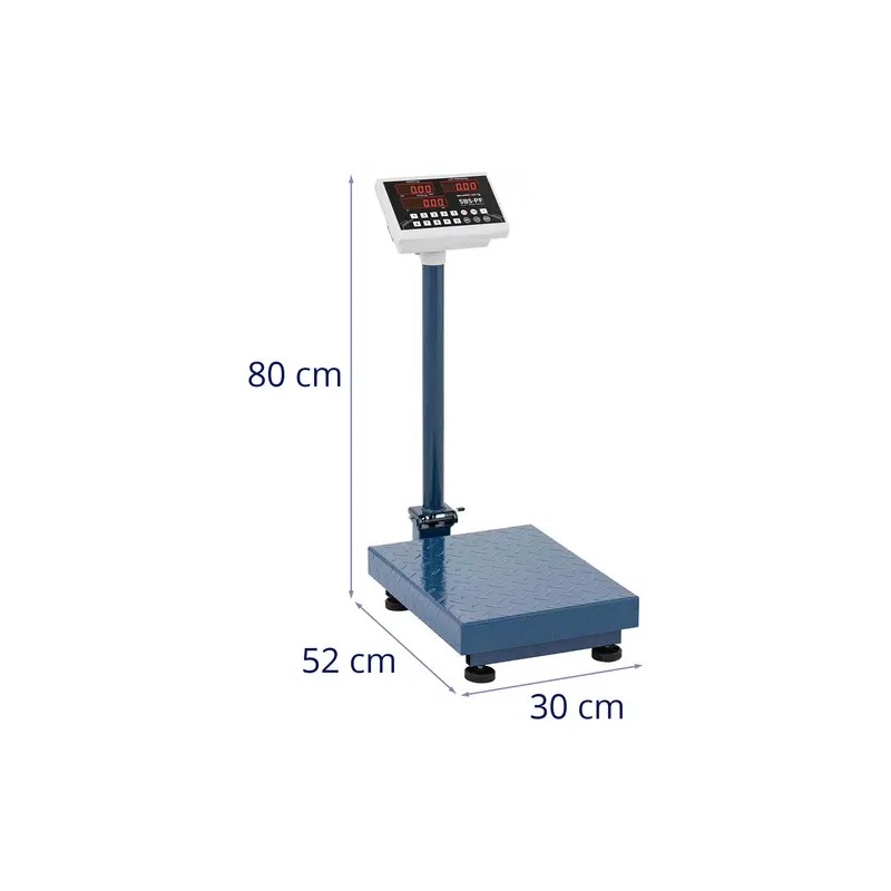 Steinberg Systems SBS-PF-100A8 alustavaaka 100 kg / 0,01 kg 40 x 30 cm LED