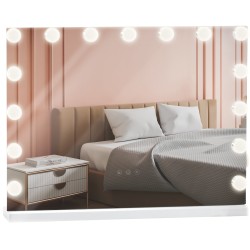 Marlene meikkipeili led-valoilla ja usb-portilla kylpyhuoneeseen