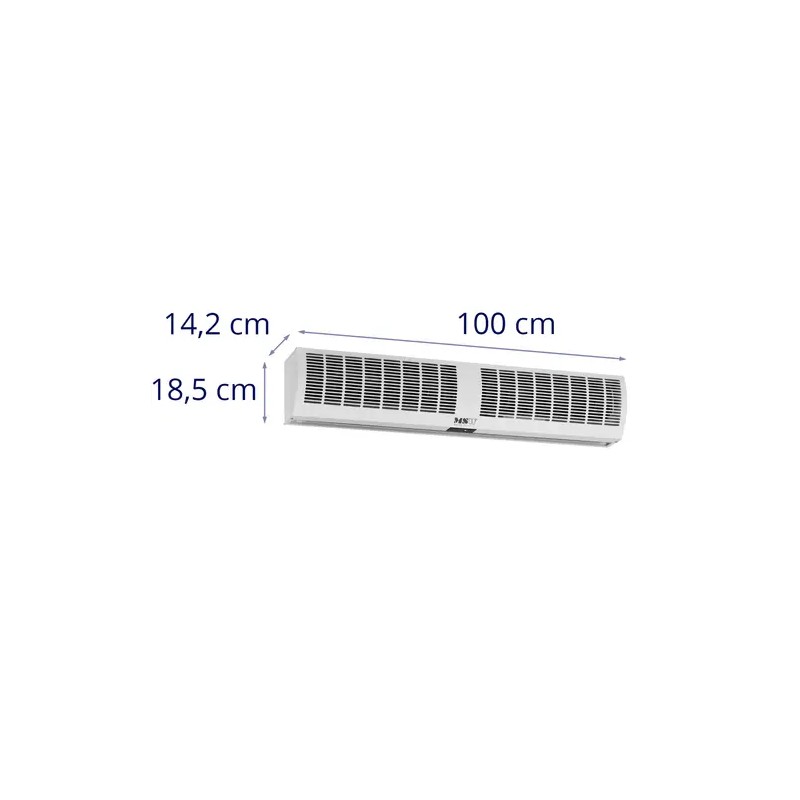 Ilmestin 1 m 1520 m³/h kaukosäädöllä 95 W