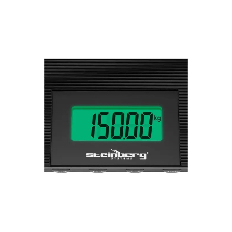 Digitaalinen eläinvaaka 150 kg 84 x 40,5 cm LCD-näytöllä ja USB-liitännällä
