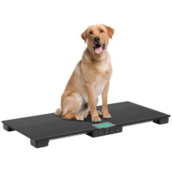 Digitaalinen eläinvaaka 150 kg 84 x 40,5 cm LCD-näytöllä ja USB-liitännällä