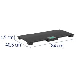 Digitaalinen eläinvaaka 150 kg 84 x 40,5 cm LCD-näytöllä ja USB-liitännällä