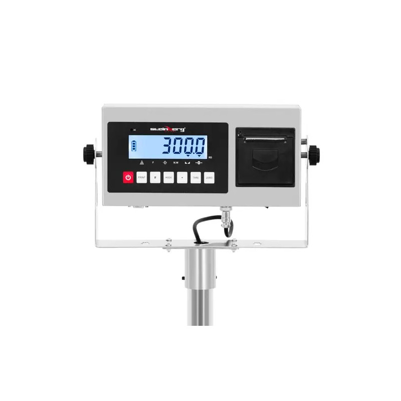 Tasapaino etikettitulostimella 300 kg 0,01 kg 60 x 45 cm