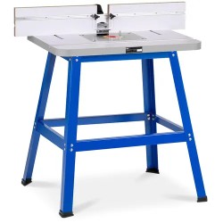 Yläjyrsintapöytä 810 x 610 mm teräs ja MDF