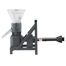 Pelletipressi 400 kg/h Ø 230 mm 2 rullaa
