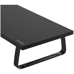 Fromm & Starck STAR_SSD_04 näyttöjalusta 2 näytölle, 124 mm, teräs ja puukuitulevy