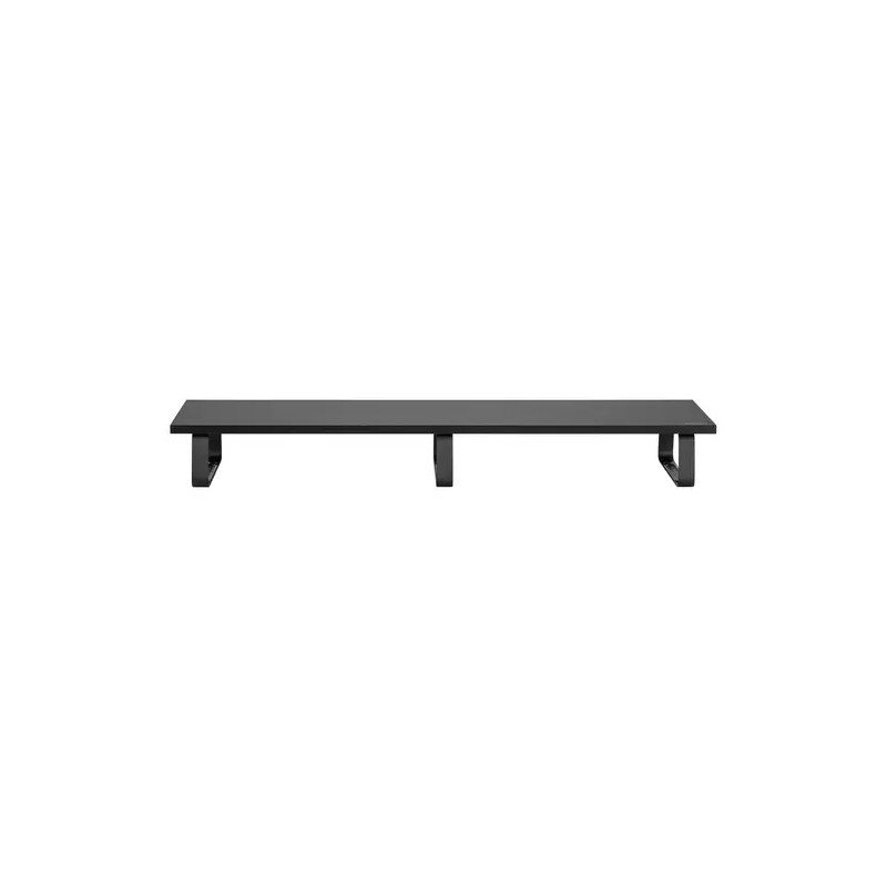 Fromm & Starck STAR_SSD_04 näyttöjalusta 2 näytölle, 124 mm, teräs ja puukuitulevy